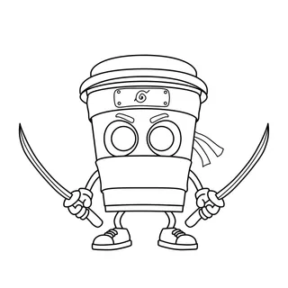 coloring pages italian brainrot 18