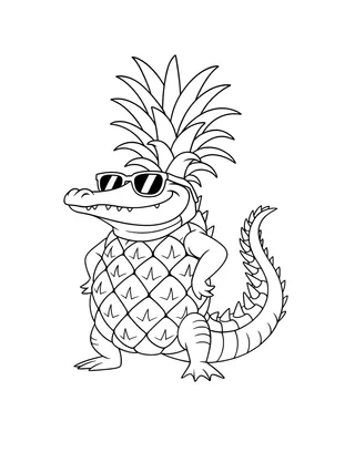 coloring pages italian brainrot 20