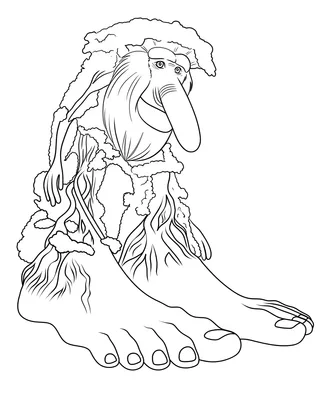coloring pages italian brainrot 23