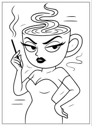 coloring pages italian brainrot 27