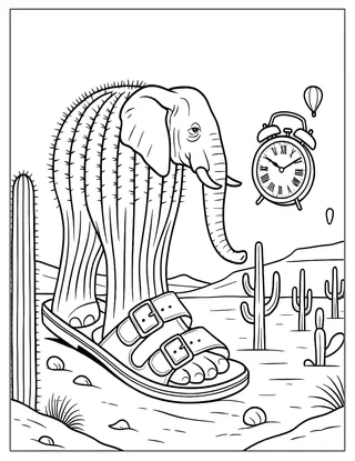 coloring pages italian brainrot 29