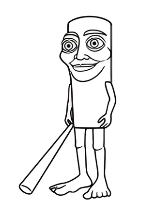 coloring pages italian brainrot 33