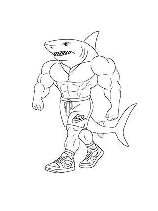 coloring pages italian brainrot 37