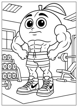 coloring pages italian brainrot 40