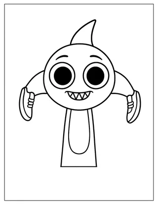 coloring pages italian brainrot 5